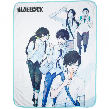 Blue Lock Yoichi, Meguru & Rin Group Throw Blanket